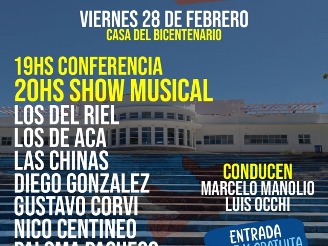 Con show musical, se presenta el Festival de Doma y Folclore